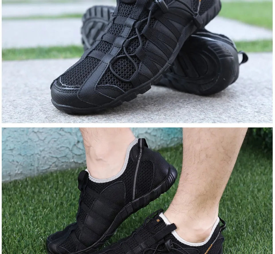 Men Lace Up Athletic Shoes