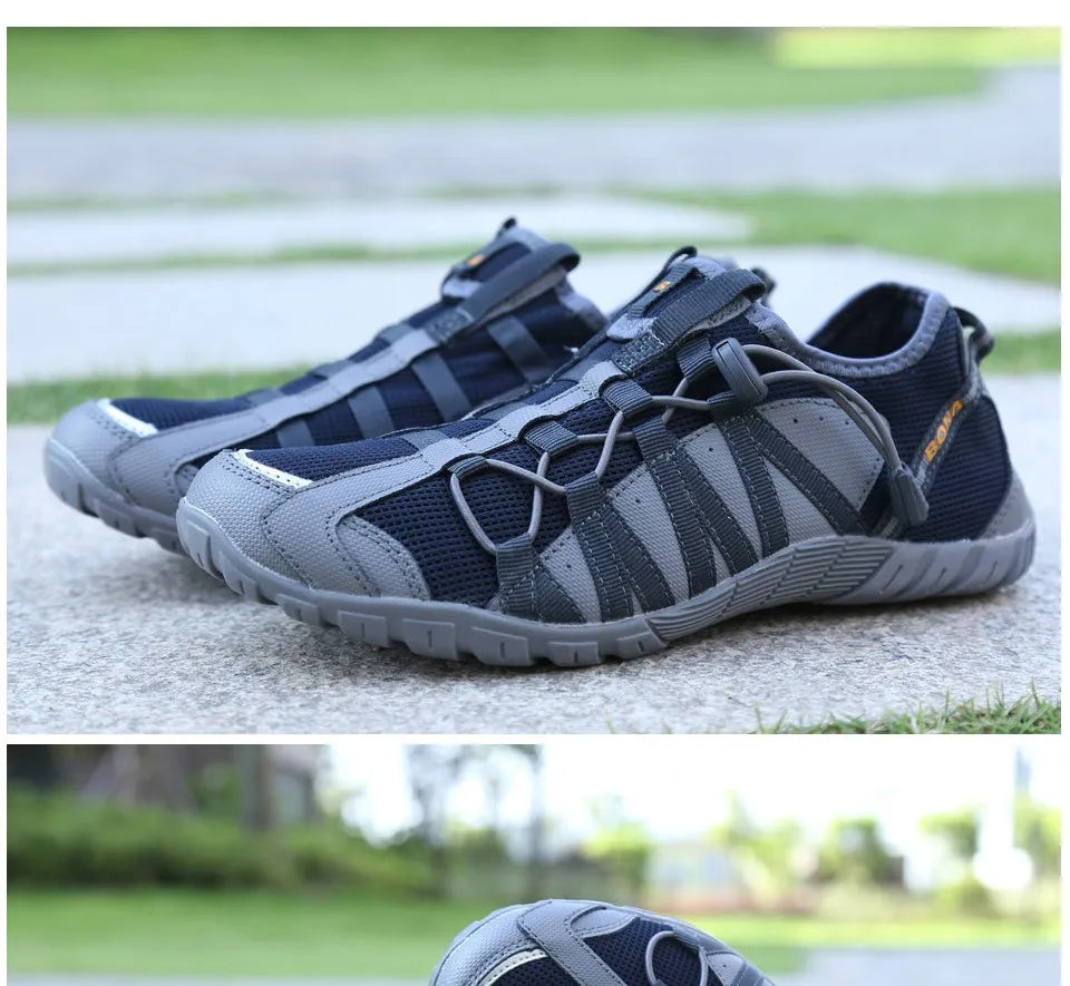 Men Lace Up Athletic Shoes