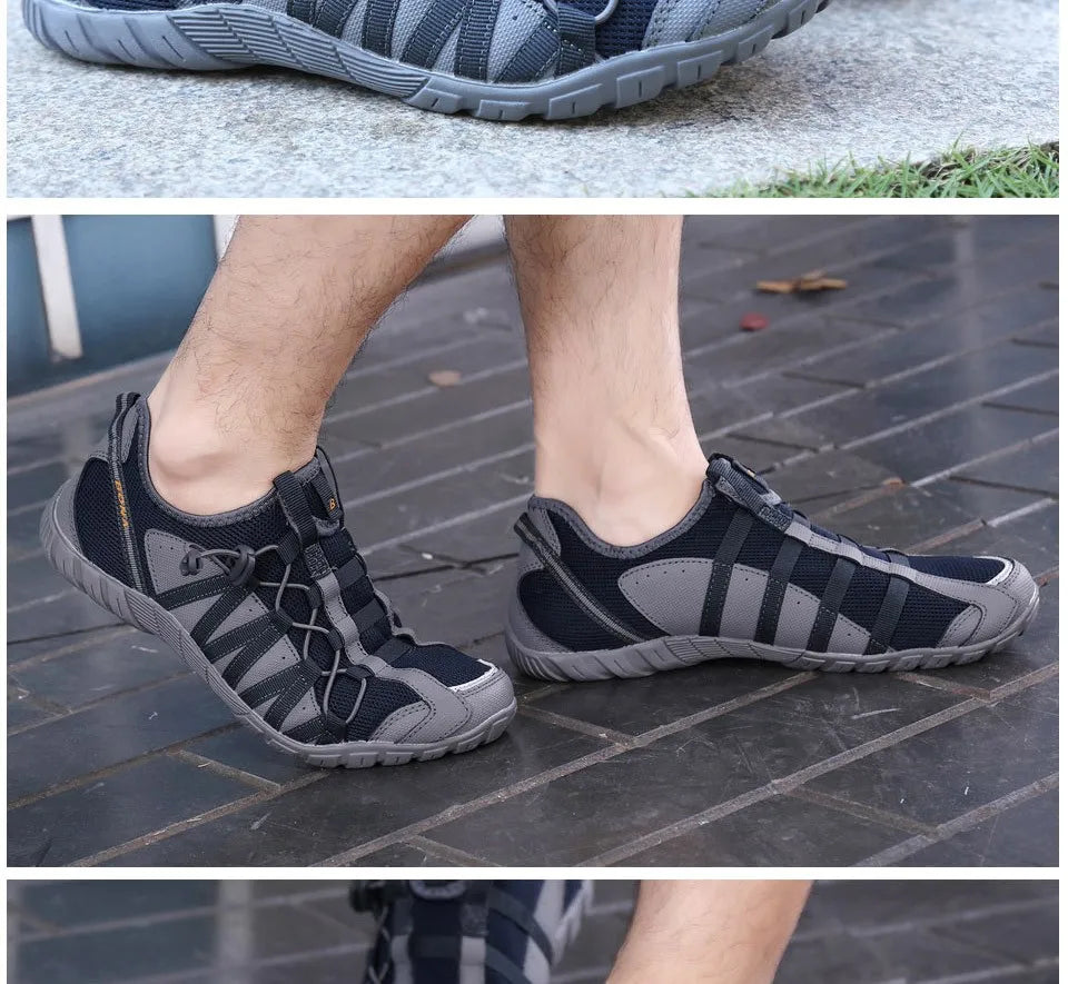 Men Lace Up Athletic Shoes