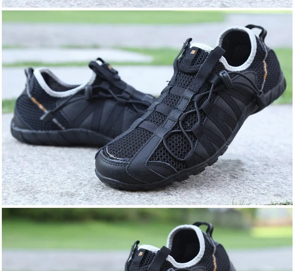 Men Lace Up Athletic Shoes